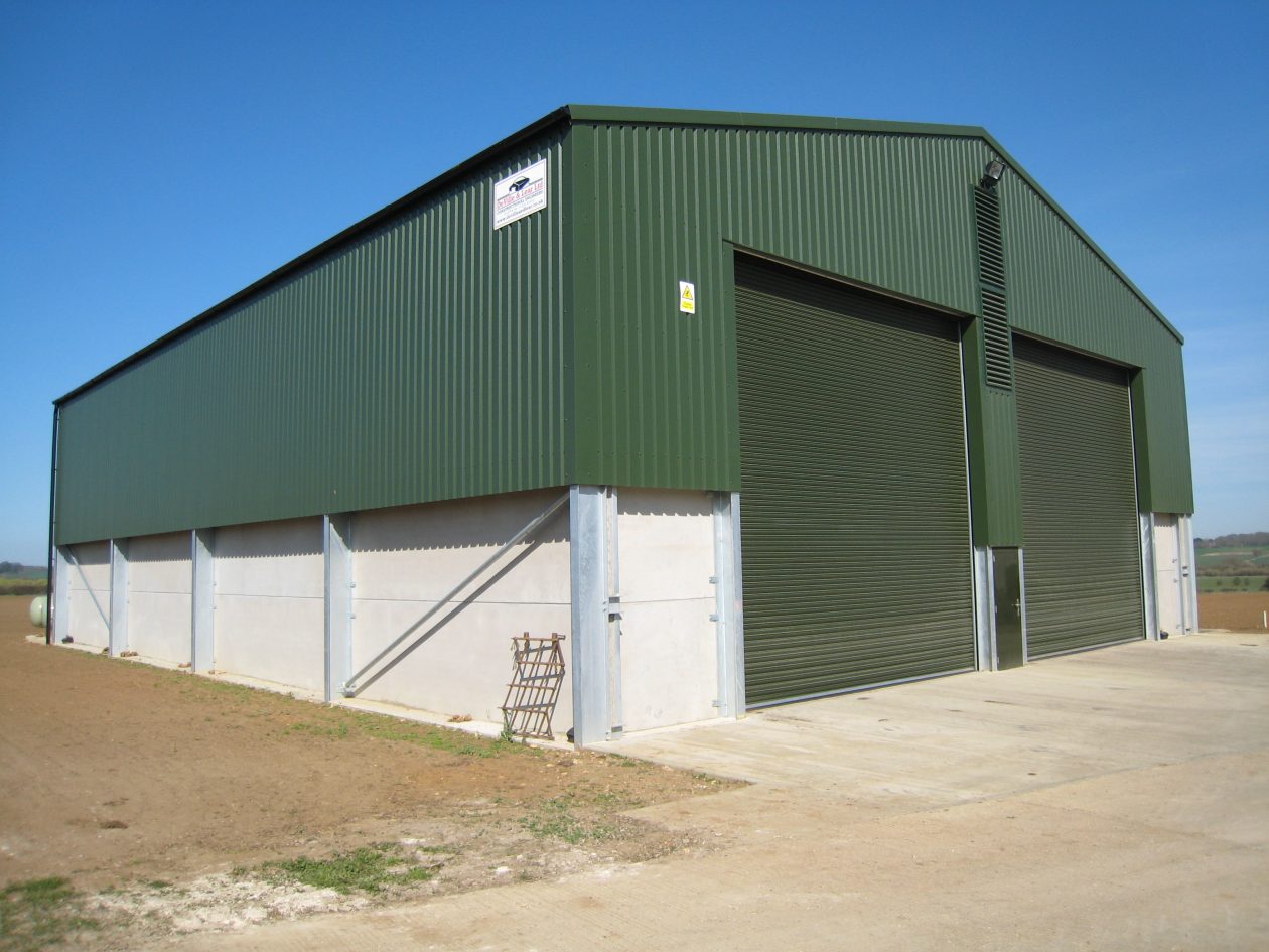 Grain & Crop Stores - DeVille & Lear | Steel Framed Buildings